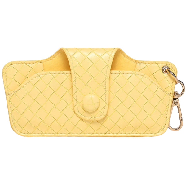 Skittle Sunglass Case - Woven Yellow