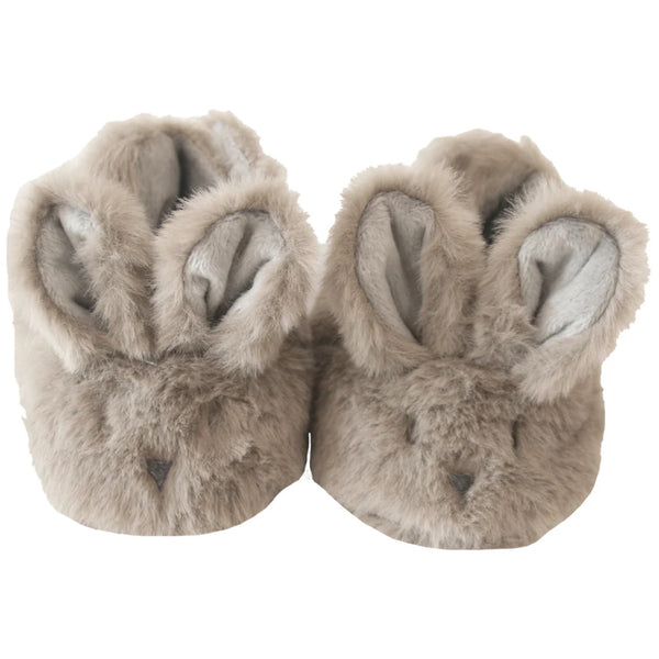 Luxe Bunny Booties - Grey