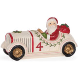 Festive Mistletoe Santa Car