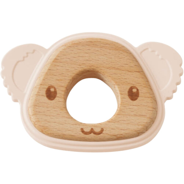 Koala Silcione Teether - Peach