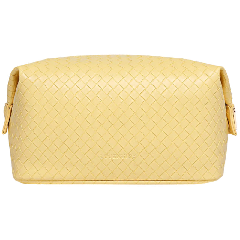 Lucinda Woven Cosmetic Case - Butter