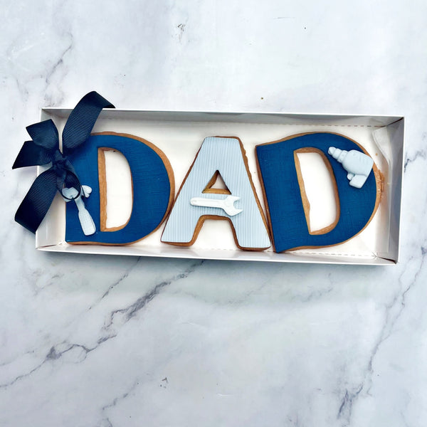 Father's Day 'Dad' 3 Pack Cookies