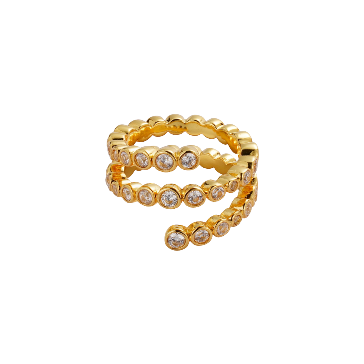 Zoe Ring S/7 - Gold
