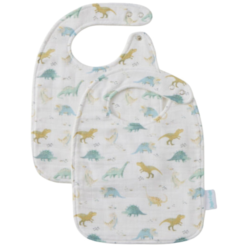 Dallying Dinosaur Bib S/2