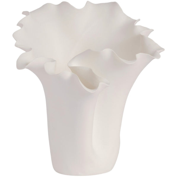 Megan White Vase 27cm