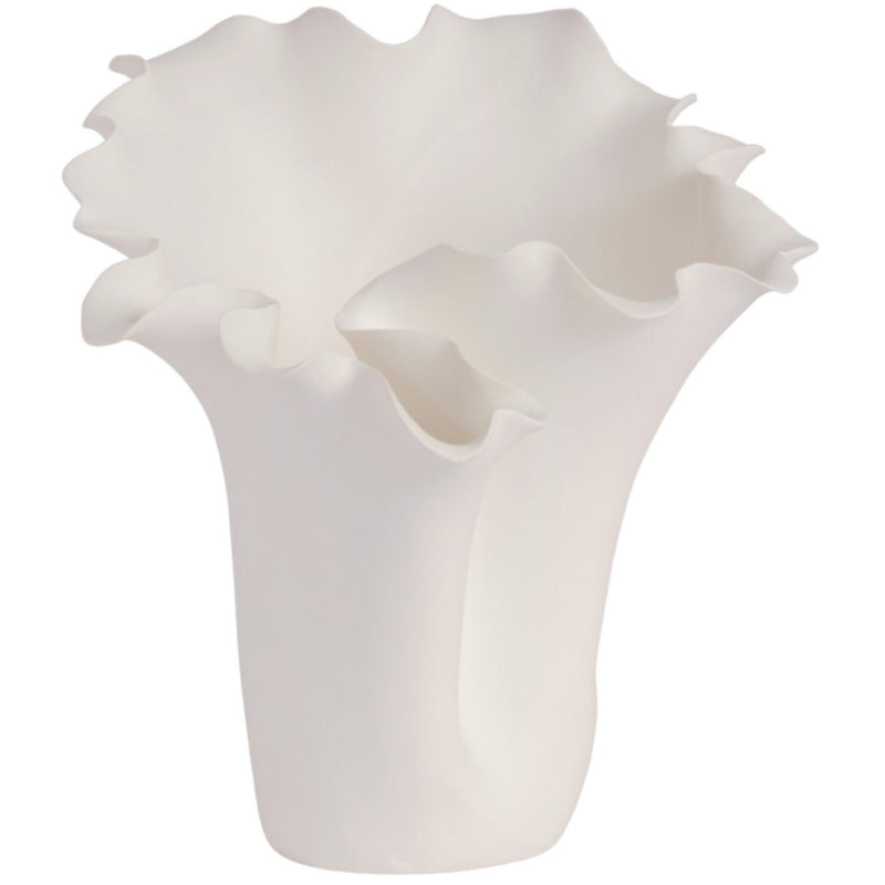 Megan White Vase 27cm
