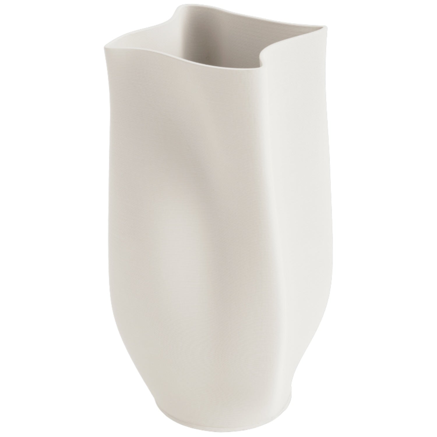 Claudia White Vase 35cm