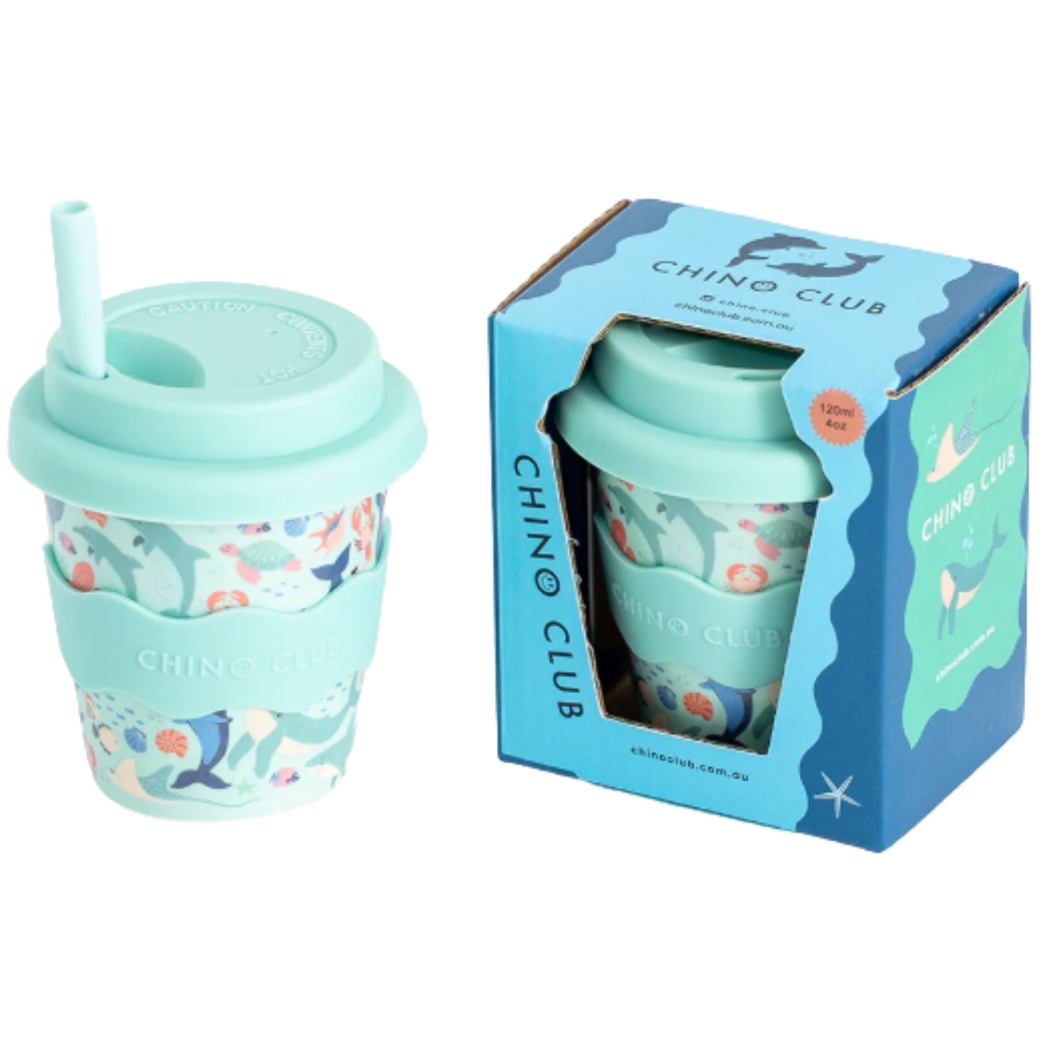 4oz Babychino Cup - Sea Creatures