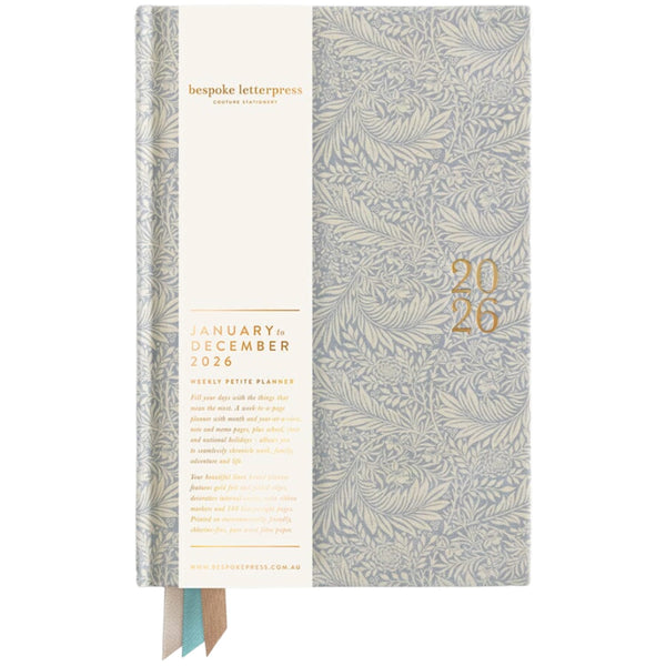 2026 Petite Linen Bound Planner - Dune