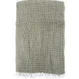 Muslin Throw - Olive
