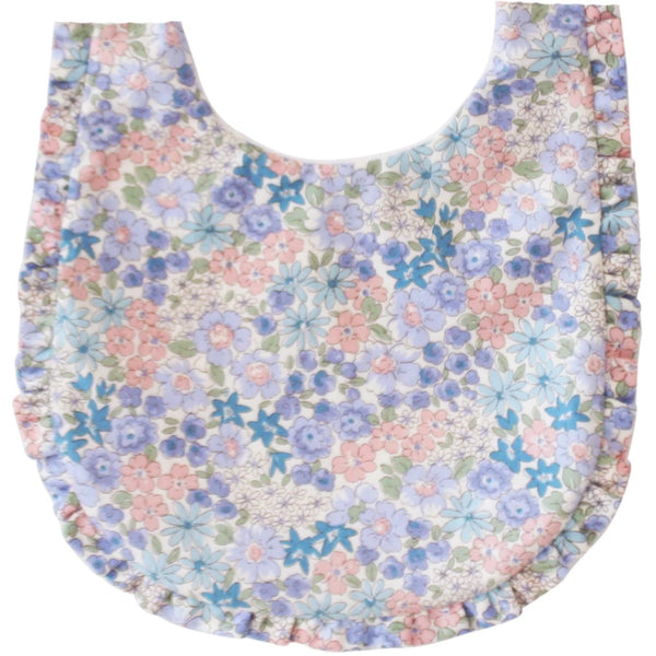Ruffle Bib - Liberty Blue