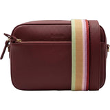 Leah X-Body Bag - Burgundy