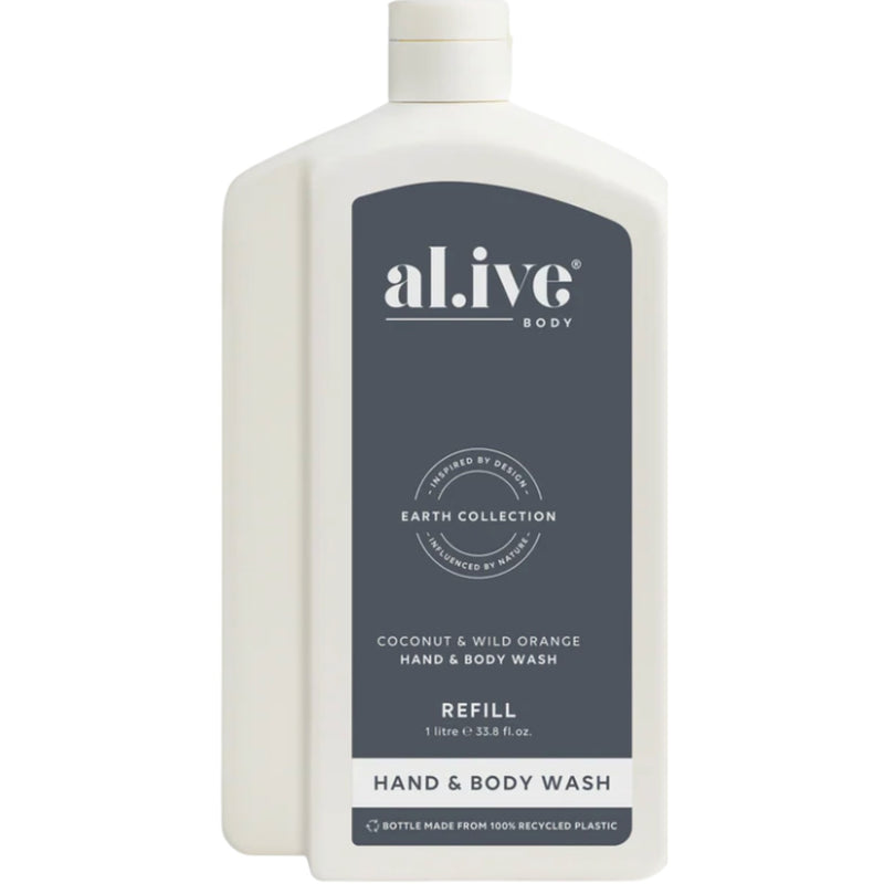 1L Wash Refill - Coconut & Wild Orange