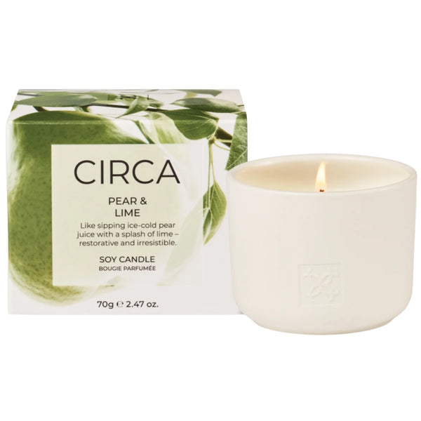 70g Candle - Pear & Lime