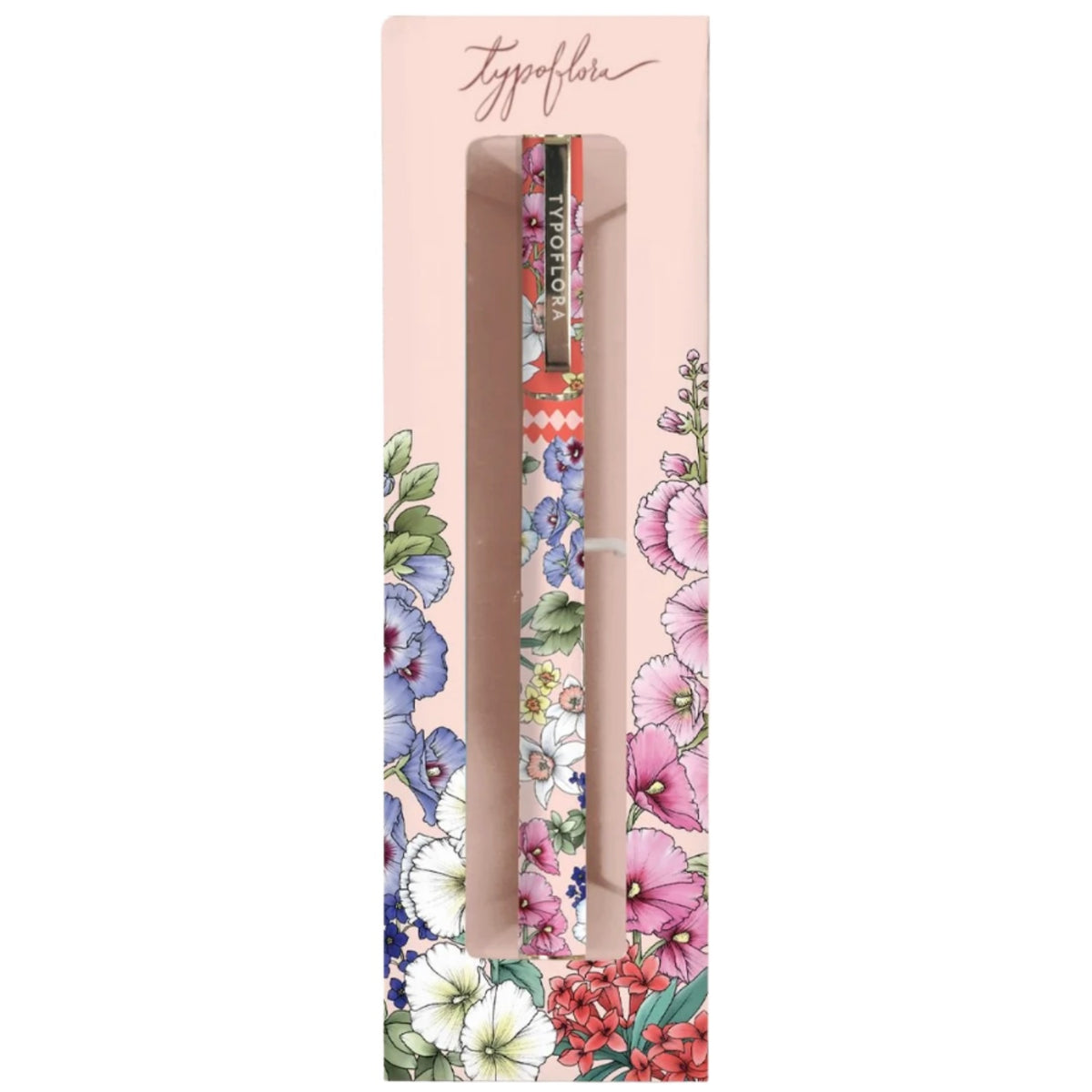 Rollerball Pen - Blooms in Pink