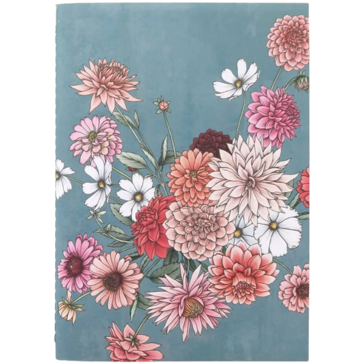 Dahlias Pocket Notebook