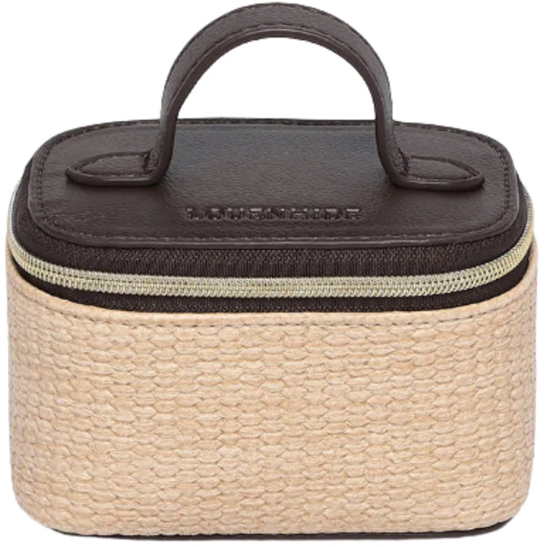 Trudy Jewellery Box - Natural/Chocolate