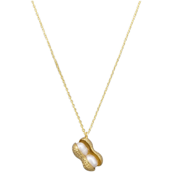 Salty Nut Necklace - Gold
