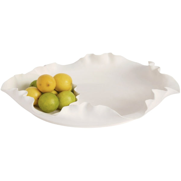 Talia Bowl White 34cm