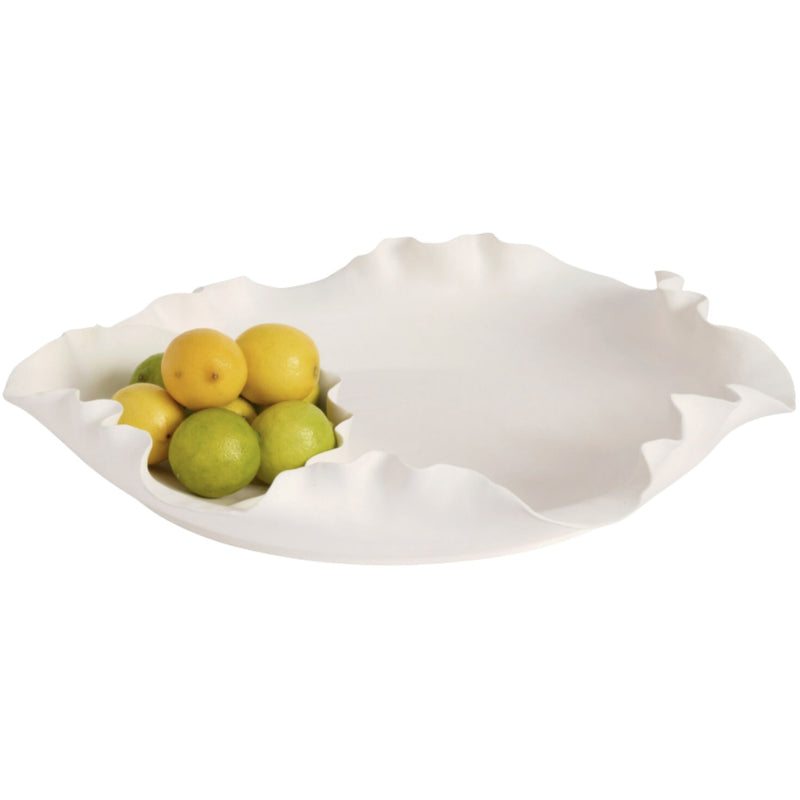 Talia Bowl White 34cm
