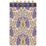 Twin Wire Notepad - Peacock