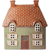 YA0092 Costwold Tea Light Cottage - Seagreen