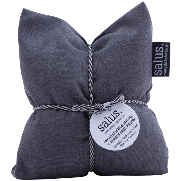 Organic Lemon Myrtle & Ginger Heat Pillow Grey