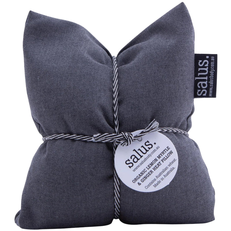Organic Lemon Myrtle & Ginger Heat Pillow Grey