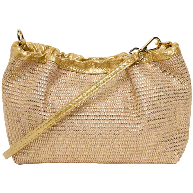 Monty Xbody Bag - Gold Weave