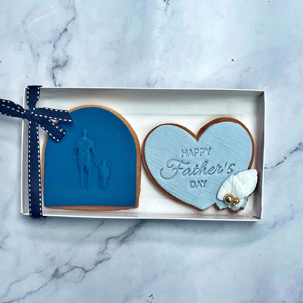 Father's Day Hand In Hand 2 Pack Cookies