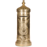 77cm Gilded Santa Mailbox