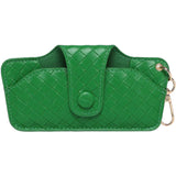 Skittle Sunglass Case - Woven Green