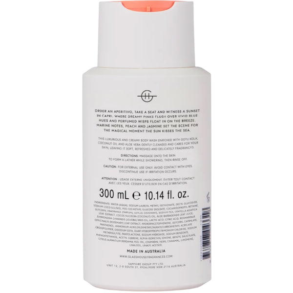 300ml Body Wash - Sunsets in Capri