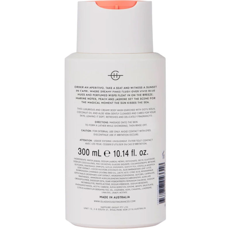 300ml Body Wash - Sunsets in Capri