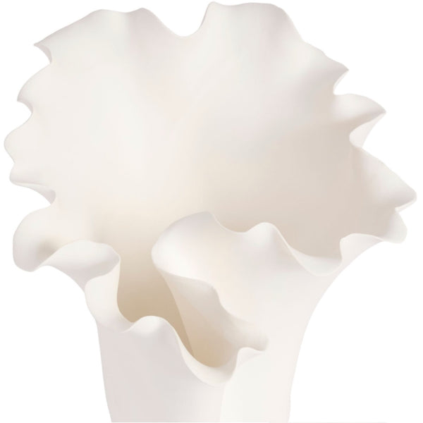 Megan White Vase 27cm