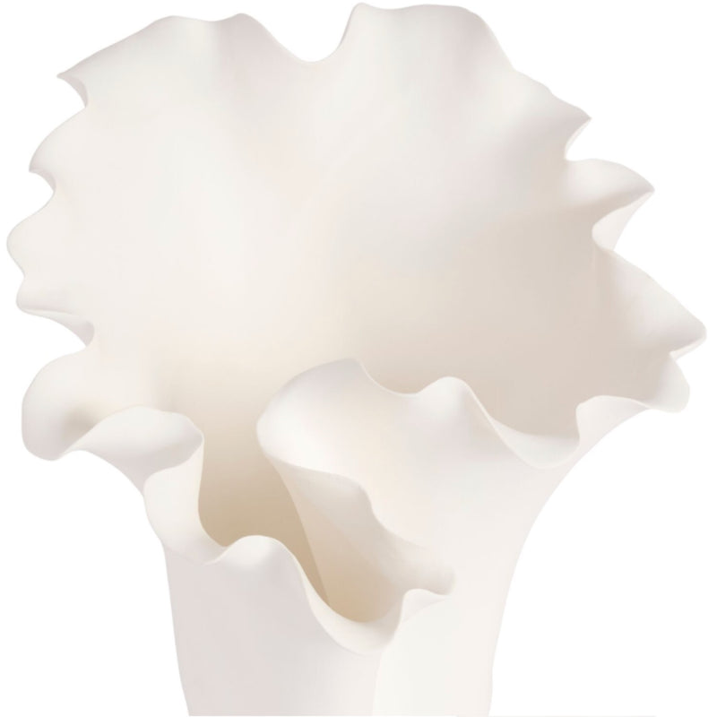 Megan White Vase 27cm