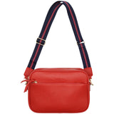Leah X-Body Bag - Red