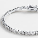 Dani Tennis Bracelet - Large Silver
