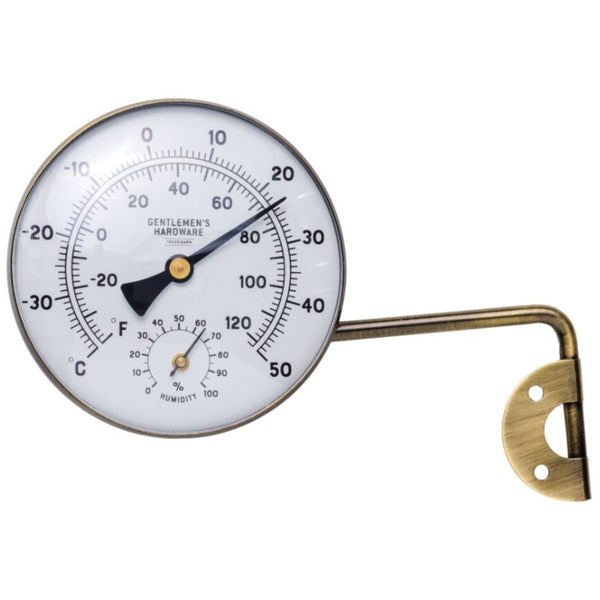Metal Garden Thermometer