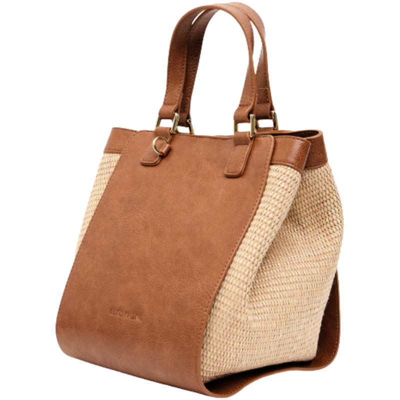 Carnegie Tote - Tan/Nat Weave
