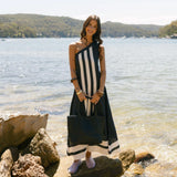 St Moritz 2pc Woven Bag - Black