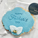 Father's Day Single Plaque Cookie