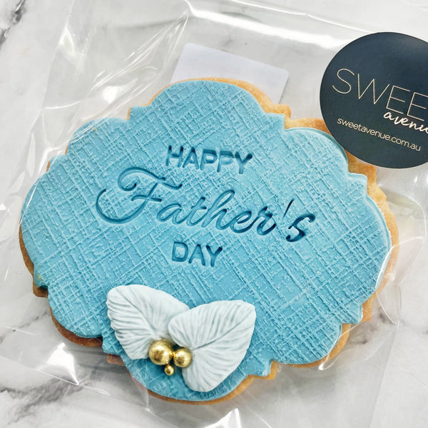 Father's Day Single Plaque Cookie