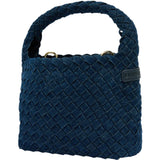 Linton Plait Xbody Bag - Dark Denim