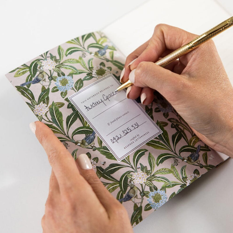 Pocket Notebook Summer Garden Lined