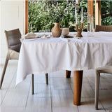 Jetty White Tablecloth 150X230