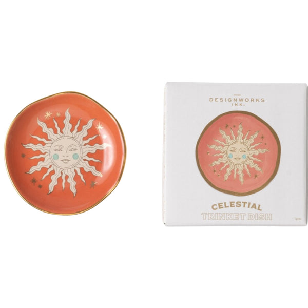 Trinket Dish - Terracotta Sun