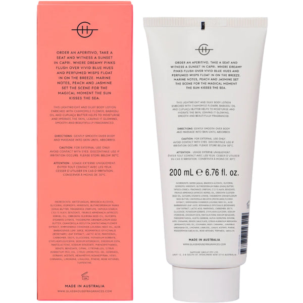 200ml Body Lotion - Sunsets In Capri