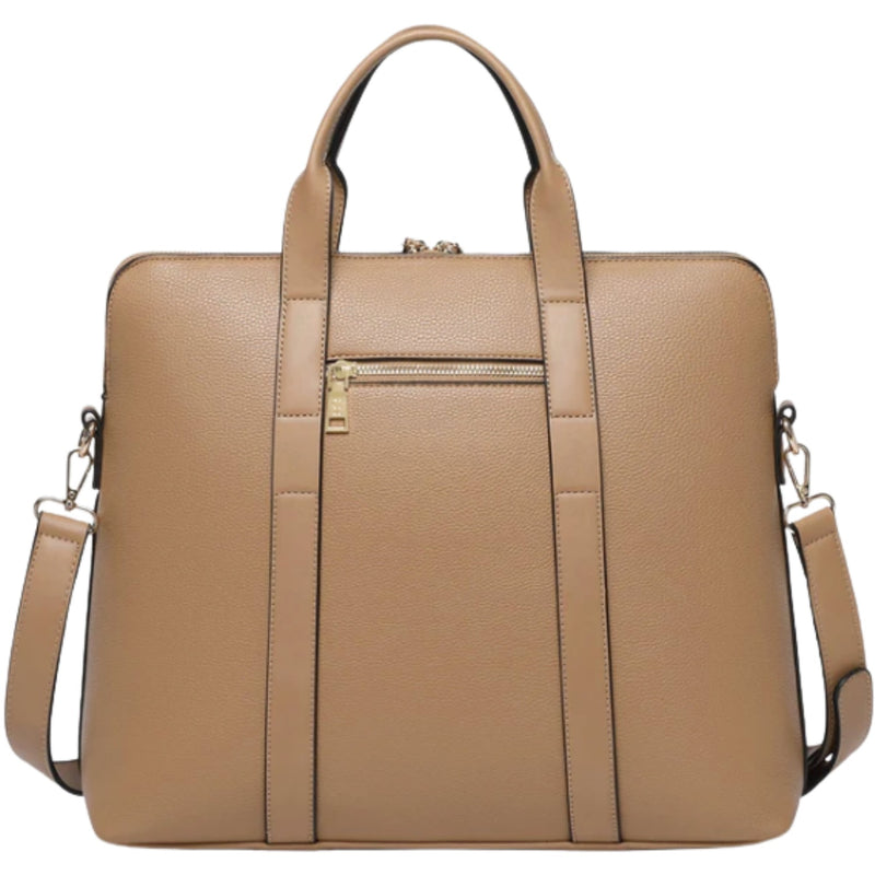 Rhodes Laptop Bag - Latte