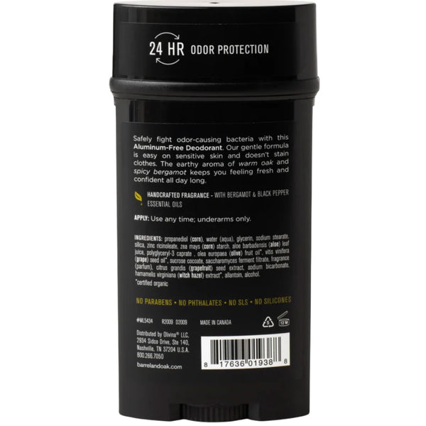 24 Hour Deodorant - Black Oak